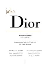 dior mission statement|christian dior world view.